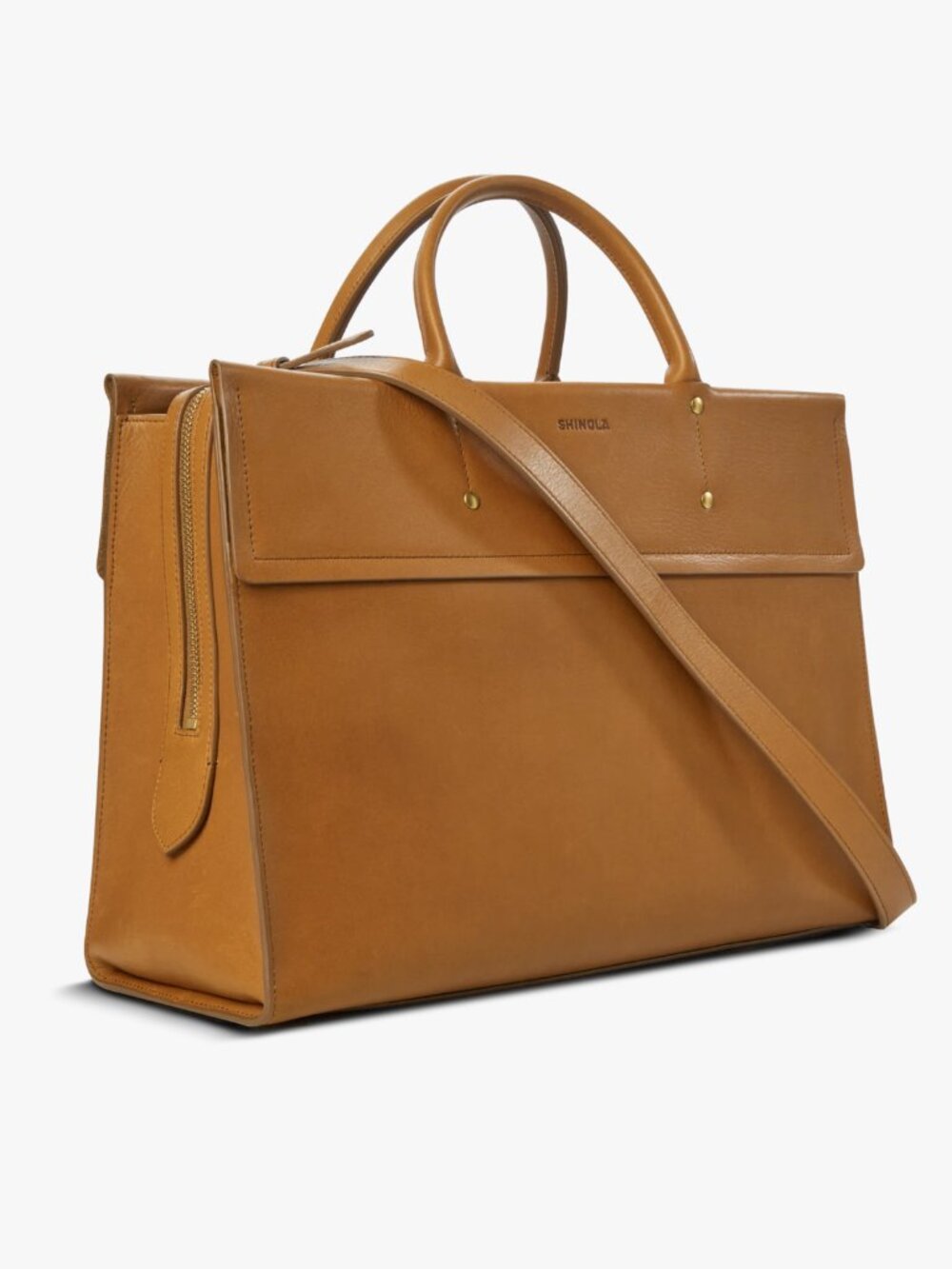 SHINOLA DAY SATCHEL  - LIKE NEW!